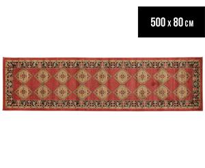 Arya Beauty Classic Isadora 500x80cm Runner - Red