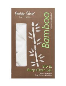 Bamboo Bib & Burp Pad