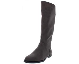 Bella Vita Womens Rebecca II Faux Leather Block Heel Knee-High Boots