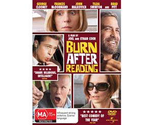 Burn After Reading DVD Region 4