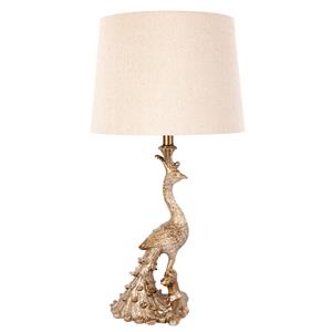 Cafe Lighting Peacock Gold Table Lamp