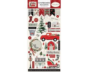 Carta Bella - Christmas Market Chipboard 6x13 inch - Accents