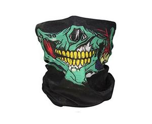 Clown Skull Face Shield Fishing Headwear Bandana UV Durage Neck Scarf