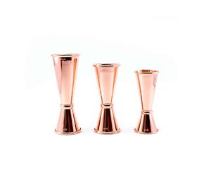 Copper Japanese Jigger Set