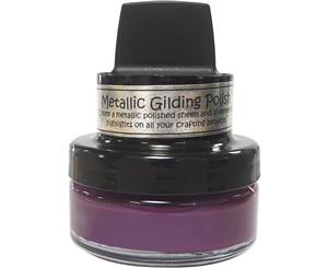 Cosmic Shimmer Metallic Gilding Polish-Dark Cherry