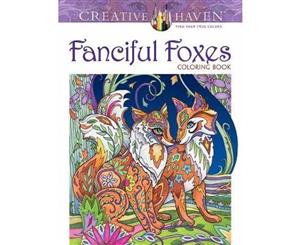 Creative Haven Fanciful Foxes Coloring Book