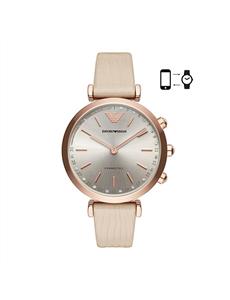 Gianni T-Bar Nude Hybrid Smartwatch