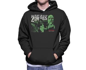 Hammer The Plague Of The Zombies Poster Men's Hooded Sweatshirt - Black