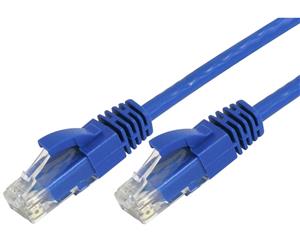 Hypertec 0.5m CAT5 RJ45 LAN Ethenet Network Blue Patch Lead