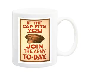 If The Cap Fits Join Poster Mug - 11 Fluid Oz