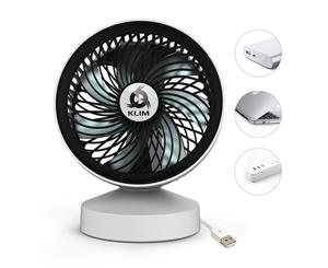 KLIM Breeze Silent USB Desk Fan