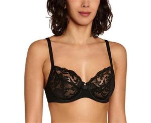 Lou Paris Full Cup Bra - Black