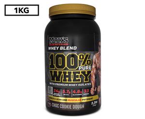 Max's 100% Pure Whey Protein Choc Cookie Dough 1kg