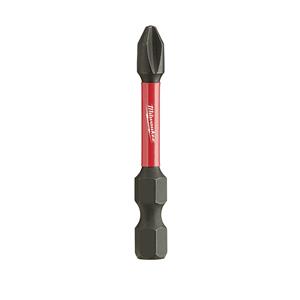 Milwaukee PH2 x 50mm Phillips Power Screwdriver Bit - SHOCKWAVE