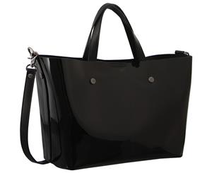 Morrissey Patent Leather Tote Handbag (MO2867) - Black