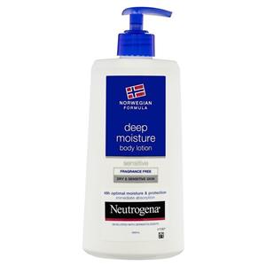 Neutrogena Norwegian Formula Deep Moisture Body Lotion Sensitive 400ml