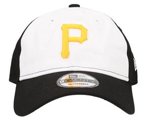 New Era Pittsburgh Pirates Twill 9TWENTY Baseball Cap - White/Black