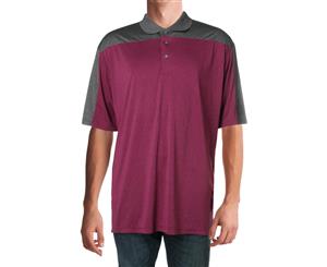 PGA Tour Mens Big & Tall Motion Flux Golf Polo Shirt