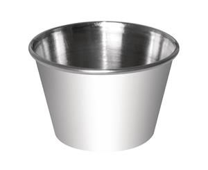 Pack of 12 Olympia Stainless Steel Sauce Cups 70ml