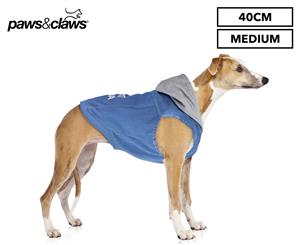 Paws & Claws 40cm Pet Casual Denim Hoodie - Blue