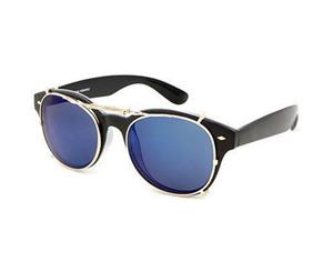ROC Hendrix Sunglasses - Black/Blue Revo