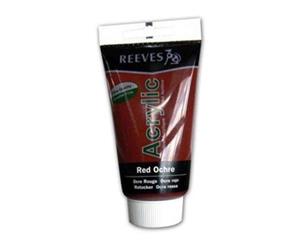 Reeves - Acrylic Paint 75ml - Red Ochre 510