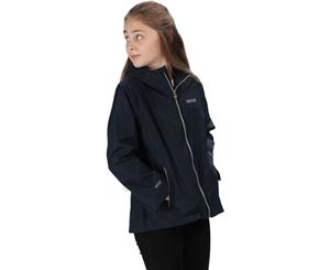 Regatta Boys Jaidyn Waterproof Breathable Jacket Coat - Navy