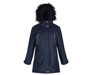 Regatta Childrens/Kids Haloma Waterproof Parka Jacket (Navy) - RG4544