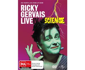 Ricky Gervais Live 4 Science DVD Region 4