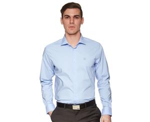 Roberto Cavalli Men's Comfort Fit Dress Shirt - Light Blue