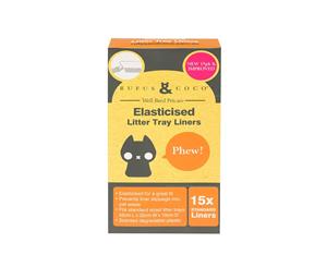 Rufus And Coco Elasticised Litter Tray Liners Standard