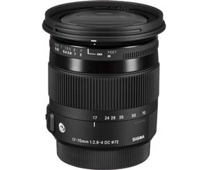 Sigma 17-70mm f/2.8-4 DC Macro OS HSM Lens for Canon