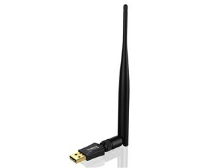 Simplecom NW611 AC600 WiFi Dual Band USB Adapter with 5dBi High Gain Antenna