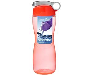 Sistema Hourglass Drink Bottle 645ml Orange