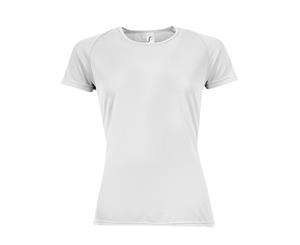 Sols Womens/Ladies Sporty Short Sleeve T-Shirt (White) - PC2152