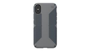 Speck Presidio Grip Case for iPhone XS - Graphite Grey/Charcoal Grey