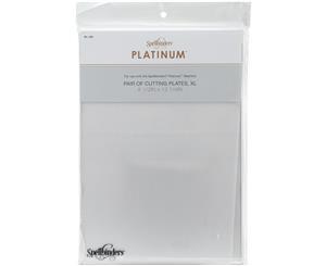 Spellbinders Platinum Cutting Plates 2/Pkg-X-Large 12.25&quotX8.5"