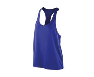 Spiro Womens/Ladies Softex Stretch Sleeveless Tank Top (Sapphire) - RW5174