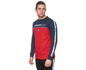 St Goliath Men's Otium Crew Neck Sweater - Navy