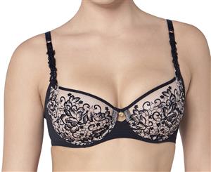 Triumph Women's Dahlia Florale Wired Bra - Black