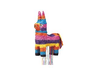 Unique Party Burro Pull Pinata (Multicoloured) - SG12631