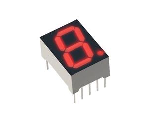 0.5" 7-Segment LED Display Common Cathode Red