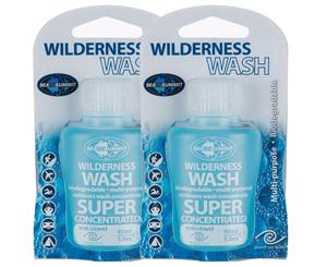 2 x Sea to Summit Wilderness Wash Concentrate 40mL