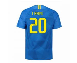 2018-2019 Brazil Away Nike Football Shirt (Firmino 20)