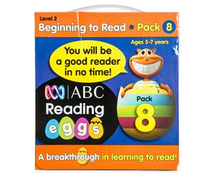 ABC Reading Eggs Level 2 Beginning To Read Book Pack 8 - Ages 5-7 Years