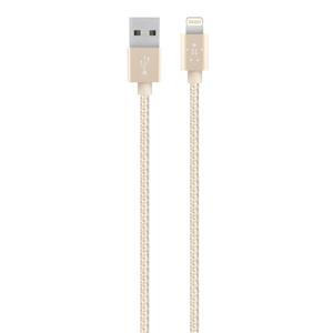 Belkin MIXITUP Metallic Lightning to USB Cable (Gold)