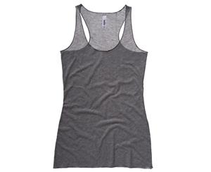 Bella + Canvas Womens/Ladies Triblend Racerback Tank Vest Top (Grey Triblend) - RW3105