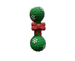 Christmas Dumbbell Dog Toy