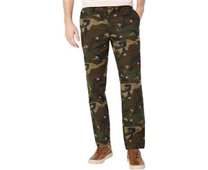 Club Room Mens Bulldog Straight Leg Mid-Rise Chino Pants