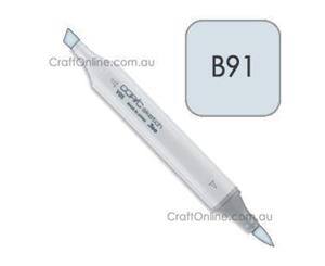 Copic Sketch Marker Pen B91 - Pale Grayish Blue